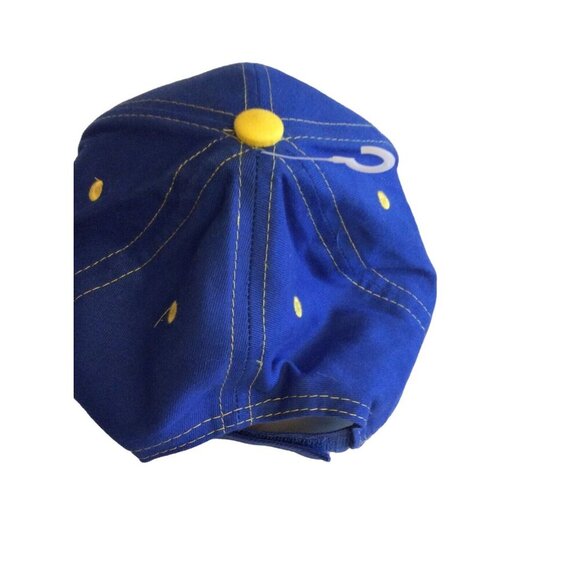 Napa Racing Adjustable Blue & Yellow Cap With Embroidered Logo - Picture 3 of 4